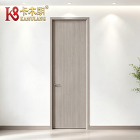 Portes intérieures modernes en bois composite sur mesure, isolation acoustique, construction durable, chambre, salle à manger, salle de bain, appartement