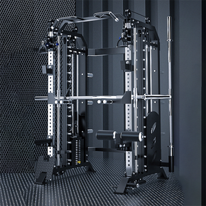 Nouveau design d'équipement de gymnastique à domicile multifonction <span class=keywords><strong>Machine</strong></span> Smith en acier avec pile de poids en vente de gros en vente - Product Image 4