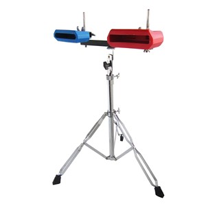 Tambor Cuadrado de Plástico, Campana de Plástico, <span class=keywords><strong>Baqueta</strong></span> de Plástico con Soporte, Instrumento de Percusión, Ayuda Didáctica, Juego de Tambor Cuadrado de Plástico - Product Image 1