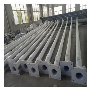 中国メーカー製の伝統的な亜鉛メッキ鋼製装飾用8メートル高分割型街路灯柱 - Product Image 5