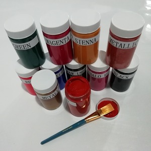 สีอะคริลิค 100 มล. ชุดสีสำหรับวาดภาพบนกระจก 7 วัน ยี่ห้อ <span class=keywords><strong>Angelus</strong></span> สีอะคริลิคสำหรับหนัง 1 ชุด 3000 ชุด 2 ลิตร Tercel - Product Image 4