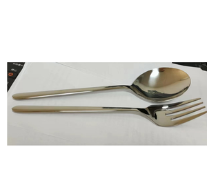 Ensemble de couverts en acier inoxydable couleur or DF401, fourchettes à huîtres modèle C, couteau à steak, cuillère à dessert, cuillère à thé modèle C, spatule à gâteau - Product Image 5