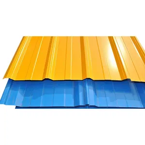 Galvanisierte farbbeschichtete wellblechdachplatte aus stahl