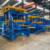 Ligne de production de briques hydrauliques multifonctionnelle, machine à fabriquer des briques en ciment, machine à fabriquer des blocs autobloquants entièrement automatique