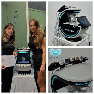 7 trong 1 hidrafacial Aqua lột Hydro oxy dermabrasion hydraskin Analyzer Hydro dermabrasion máy trên khuôn mặt - Product Image 2