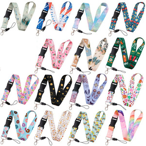 Khóa cầu vồng bướm mặt trăng dây buộc thẻ đặt ruy băng sinh viên treo dây hoạt hình động vật kết hợp móc <span class=keywords><strong>Polyester</strong></span> di động - Product Image 1