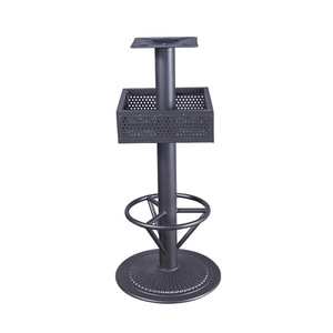 Custom Made Iron Table Legs For Dining Tables Bars Outdoor Milk Tea Shops Heavy Duty Industrial Design Metal Frame - Product Image 1