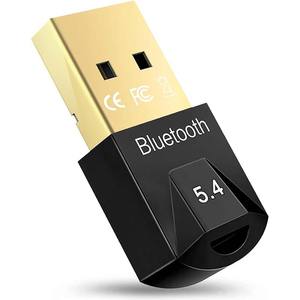 USB 2.0 BT 5.4 Adapter Dongle BT5.<strong>3</strong> Transmitter Receiver Adapter for PC <strong>Computer</strong> Headset Keyboard Mouse - Product Image 1