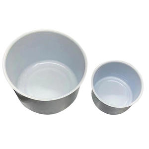 Boîte en fer blanc ronde avec couvercle et languette de traction (modèle HDM) pour sucettes, chewing-gums et aliments pour bébés – Prix direct usine Jinko - Product Image 2