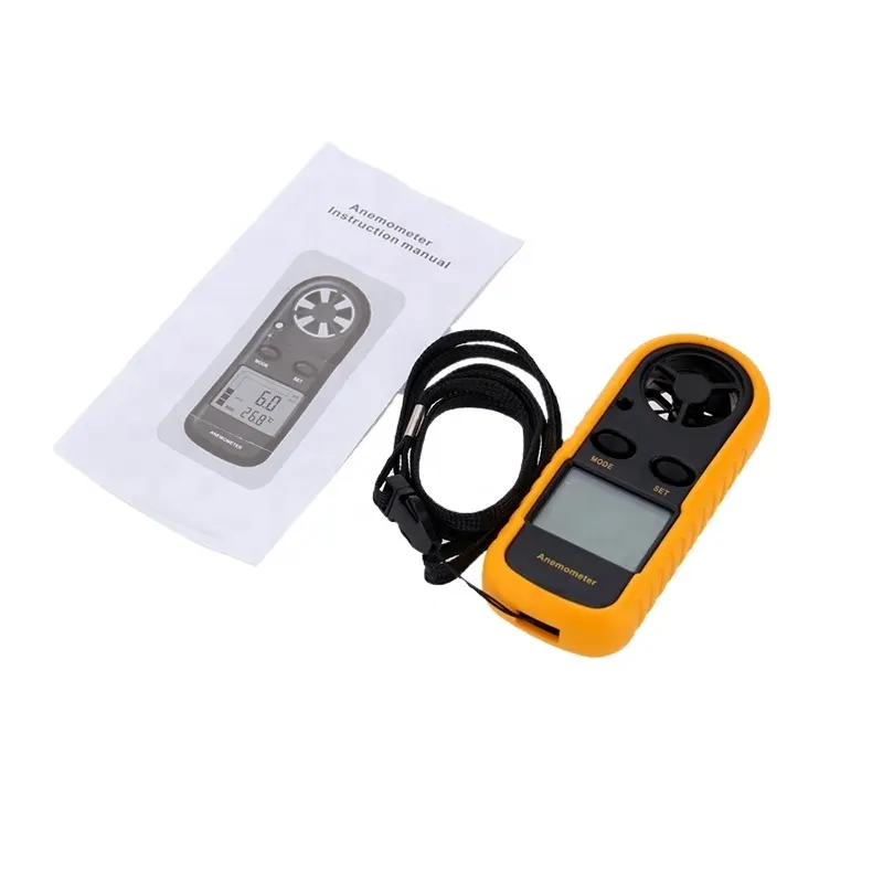 GM816 Auto testing low price mini size digital Handheld anemometer with LCD display