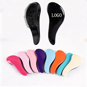 Brosse à cheveux personnalisée avec logo pour femmes, brosse démêlante TT, brosse lissante <span class=keywords><strong>Queen</strong></span> pour cheveux bouclés et entretien des perruques - Product Image 1