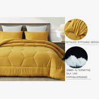 Ensemble de couette de luxe pour lit king size de haute qualité, literie 3 pièces, utilisation toutes saisons, vente en gros d'usine
