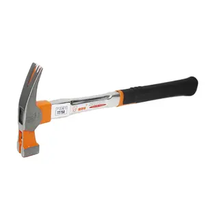 Steel pipe hammer Multifunctional claw hammer with steel handle