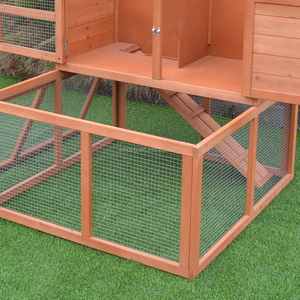Conejera de madera para el patio, <span class=keywords><strong>conejo</strong></span>, ligera y resistente a la putredad - Product Image 6