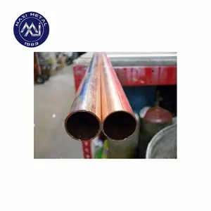 Factory sales seamless round shape 12 inch heat insulated copper pipe