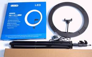 Portable <span class=keywords><strong>16</strong></span> pouces LED Selfie photographie lumière de remplissage lampe à distance avec trépied réglable et support de téléphone pour <span class=keywords><strong>Tik</strong></span> <span class=keywords><strong>Tok</strong></span> vidéo en direct - Product Image 6