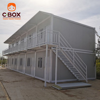 Cbox - Casa Contenedor Modular Personalizable para Sitios de Trabajo, Dormitorios, Oficinas Residenciales y Complejos Residenciales, con Sistema de Empalme Multimódulo