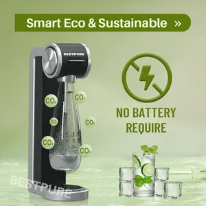 Bouteille de carbonatation de 1 L compatible avec la <span class=keywords><strong>machine</strong></span> <span class=keywords><strong>à</strong></span> <span class=keywords><strong>eau</strong></span> gazeuse de 60 L CO2, <span class=keywords><strong>machine</strong></span> <span class=keywords><strong>à</strong></span> <span class=keywords><strong>eau</strong></span> gazeuse si Design Award - Product Image 2