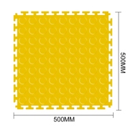 Baldosas Modulares de PVC de 5 mm para Piso de Garaje, Antideslizantes, Resistentes al Desgaste, Impermeables, con Sistema de Clic, Modernas, para Interiores, Lavaderos de Autos, Centros Comerciales y Parques