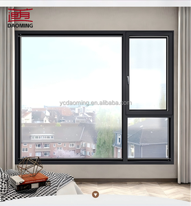 Ventanas Abatibles de Vidrio con Aislamiento Térmico UKCA, Insonorizadas, Doble Acristalamiento, Apertura Exterior, Resistentes a Impactos de Huracanes para Casas - Product Image 6