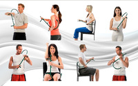 Bâton de massage auto-thérapeutique Trigger Point Theracane pour soulagement musculaire du corps, crochet de massage du dos, outil de relaxation thérapeutique par pression