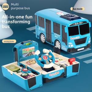 Offre Spéciale autobus scolaire Puzzle jouet éducatif Simulation jeu de volant en plastique voiture cadeau pour 5-7 et 8-13 ans unisexe - Product Image 1