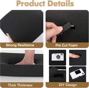 Doublures en <span class=keywords><strong>mousse</strong></span> personnalisées Effet protecteur protégeant les articles fragiles Ininflammable de l'insert d'emballage en <span class=keywords><strong>mousse</strong></span> - Product Image 5