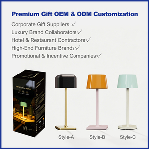 Đèn bàn không dây, đèn ngủ vải, đèn <span class=keywords><strong>LED</strong></span> cảm ứng sạc lại, trang trí đám cưới nhà hàng châu Âu cổ điển sang trọng, tùy chỉnh quà tặng - Product Image 4