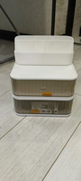 Organisateur de maquillage de bureau avec tiroir transparent, boîte de rangement empilable pour cosmétiques, idéal pour la coiffeuse