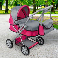 Poussette pour poupée en métal, best-seller 2023, jouets pour filles, poussette pour poupée pour enfants