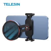 Filtre TELESIN pour téléphone portable et appareil photo, cadre en alliage d'aluminium, verre à haute transmission, filtre ND16 pour smartphone 67 mm