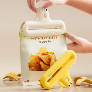 คลิปหนีบถุงอาหารแบบขายส่ง สำหรับเก็บขนมหลากสี ทนทาน - Product Image 1