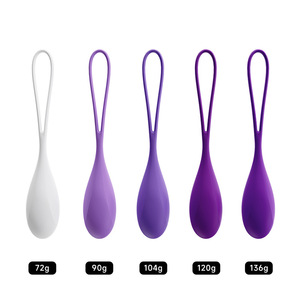 Pesas Vaginales de 5 Bolas, Entrenador de Músculos del Suelo Pélvico Personalizado, Bolas de Kegel, Productos Sexuales de Silicona y Acero para Mujeres - Product Image 1