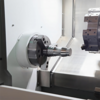 Tour CNC à banc incliné KT25, prix d'usine, centre de tournage universel entièrement automatique avec outillage mobile à 5 axes