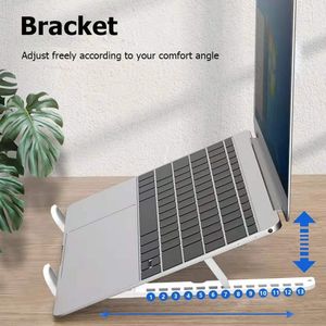 Precio de fábrica 2 en 1 Laptop Soporte para teléfono móvil Elevación de refrigeración ABS portátil + soporte para almohadilla de silicona - Product Image 2