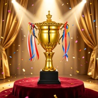 Trophée en métal doré de grande taille en gros, coupe personnalisée pour récompense sportive, trophée de compétition, souvenir, prix