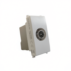 Enchufe de TV Satelital Blanco Compatible con Vimar Arke - Product Image 3