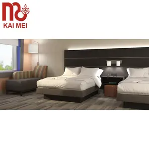 Furnitur mewah kayu padat Hotel untuk kamar tidur ruang tamu dapur dan vila diperoleh di Tiongkok