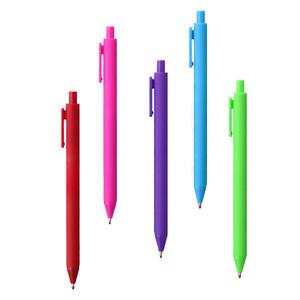 Bolígrafo BECOL Nuevo, Simple, de Color Sólido, Creativo, con Clic, Bolígrafo Publicitario Personalizado de Plástico con Logotipo Impreso - Product Image 5