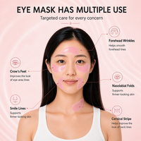 OEM Private Label PDRN Zalm DNA Peptide Oogmasker Anti-rimpel Verheldert Donkere Kringen Vermindert Zwelling Verstevigt Onder Ogen Patches