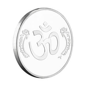 عملة تذكارية قابلة للجمع على شكل أسطورة غانيشا باسو رليفو مطلية بالفضة عملة تذكارية للتعبير عن الهندوسية - Product Image 6