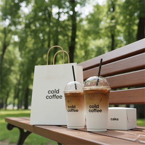 Custom <b>Disposable</b> Double Wall Biodegradable Paper <b>Cups</b> for Coffee & Takeout Packaging with Personalized Logo - Product Image 3