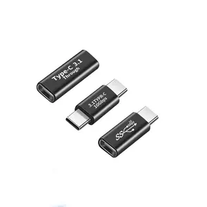 Usb 3.1 זכר לתאם זכר מתאם f/סוג f c coupler c זכר למחבר נקבה תמיכה 10gbps טעינה מהירה