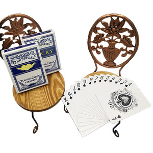 Impresión personalizada <span class=keywords><strong>Jugar</strong></span> a las cartas Tarjeta de juego de plástico de casino - Product Image 4