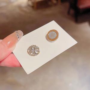 Pendientes Magnéticos Creativos de Nicho para Oreja y Nariz, Estilo Japonés y Coreano, Brillantes, con Banda de Perforación, Magneterapia, Desintoxicantes, <span class=keywords><strong>Sin</strong></span> Perforación - Product Image 6