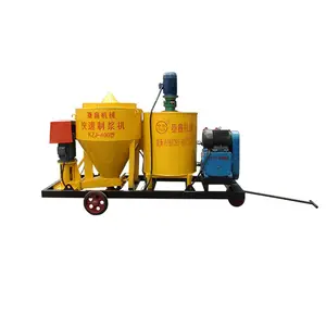 Pompa Mixer Semen Dua Dalam Satu, Mixer Mortar Pompa Groouting/Distributor Mesin Groouting