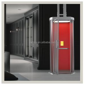 Ascenseur à capsule en verre élégant à 2 étages pour usage domestique <span class=keywords><strong>Escalier</strong></span> Ascenseur Ascenseur Plate-forme élévatrice Pièces d'ascenseur - Product Image 2