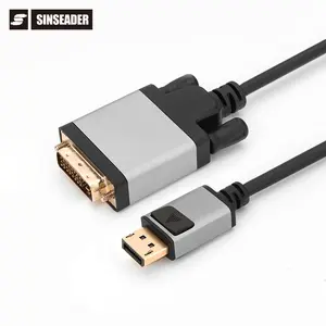 Displayport Adapter Ultra HD DisplayPort Male To DVI 24+1 Male 4K Active Adapter