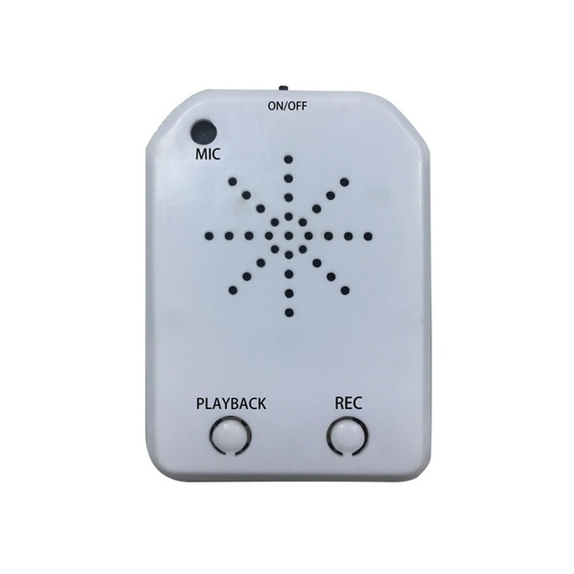 Custom Plastic Plush Doll Recorder DIY Recordable Sound Module for Plush Toys & Dolls Square Music Box with Sound Effects