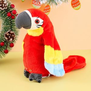 Nouvelle Peluche Électrique Transfrontalière, un Perroquet Électrique Enregistrable qui Apprend à parler, avec Fonctions de Mouvement, 22 cm - Product Image 1